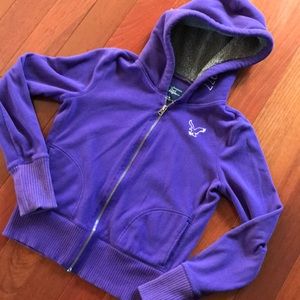 Comfy American eagle fleece jacket